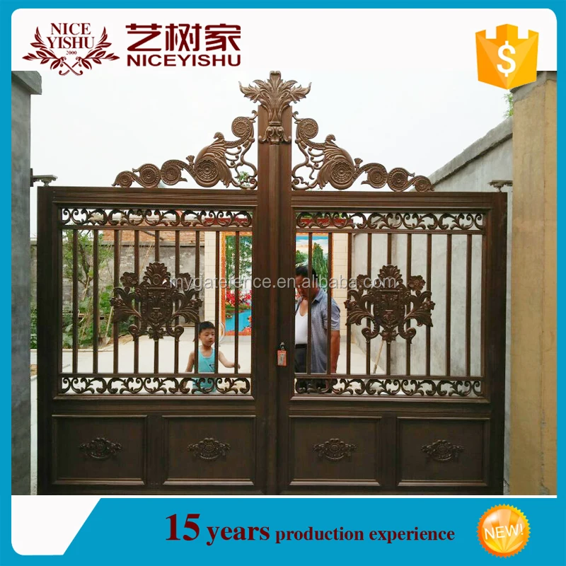 Decorative Aluminum Villas Metal Gates Buy Metal Gates