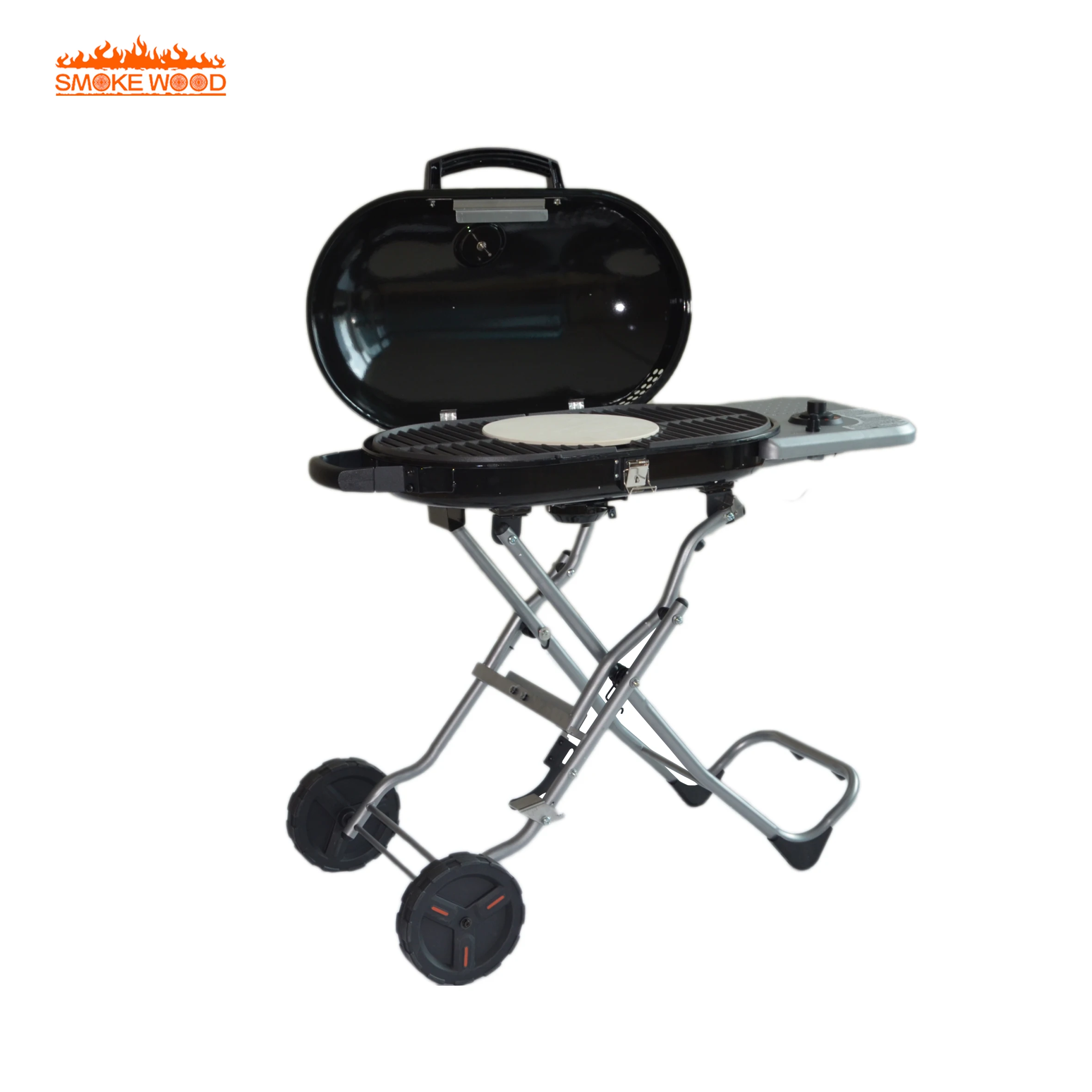 1 Burner High Quality Portable Gas Grill Trolley Bbq Grill Buy