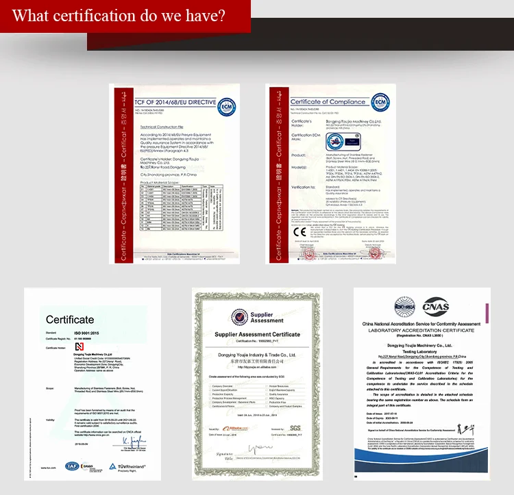 Certification of Youjia Group