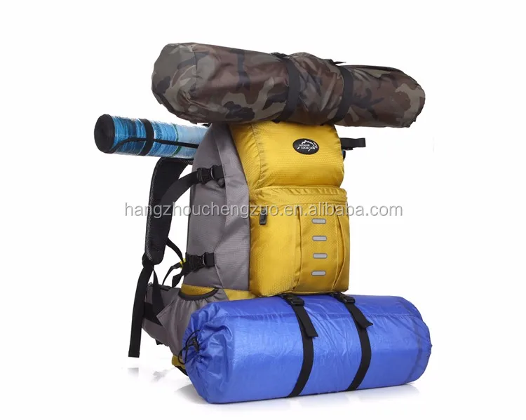 Hot Selling 50L Waterproof Multifunctional Camping Backpack,CZB-014B 50L Multifunctional Mountaineering bag,50L duffle bag