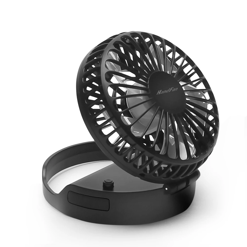 热销箱式风扇批发便携式可充电电池 usb 迷你电动手提风扇