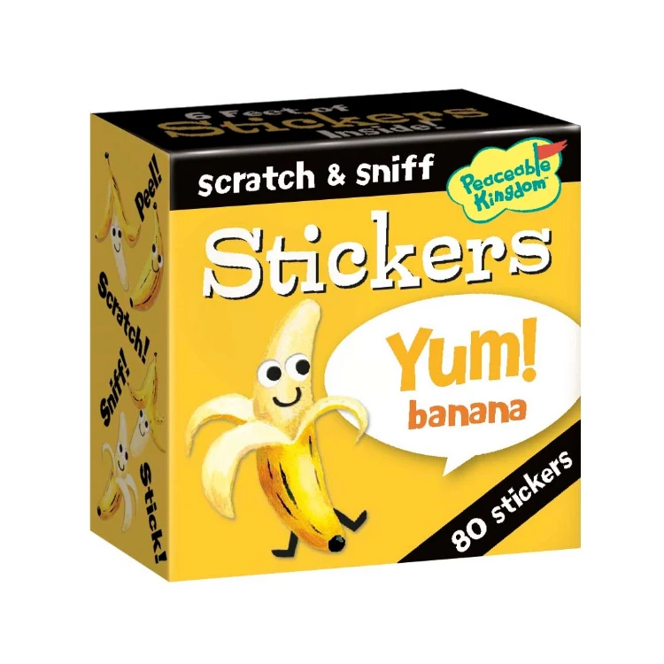 Minsda Custom Stinky Scratch And Sniff Stickers Scented Acid Free