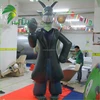 Superb Standing Inflatable Grey Dragon With Excellent Quality