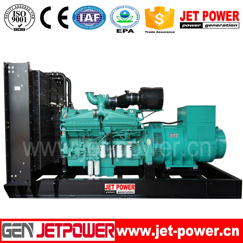 Jet Power Generator 50kw Dynamo Generator Diesel Fuel Open 24 Hours