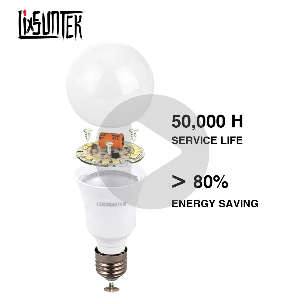 Hot Sale China suppliers A60 E27 E26 B22 Brightest Wholesale Soft White led bulb