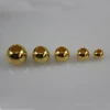 6/8/10/11/13MM Gold Plated Smooth Round Ball Spacer Beads Large Hole Pony Beads