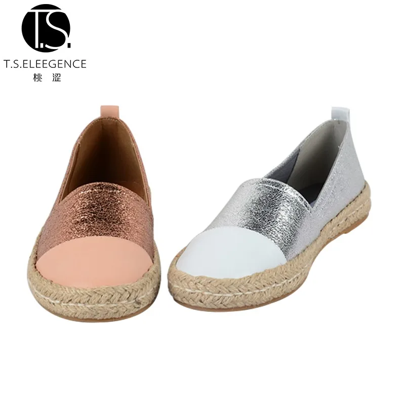 cream flat espadrilles