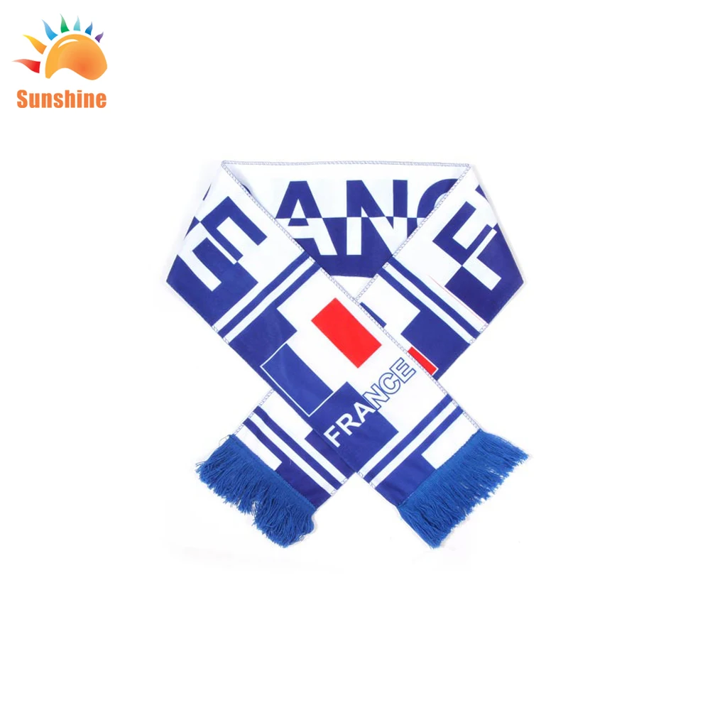 Custom Knitted Scarf Jacquard Custom Football Scarf Fan Scarf Buy