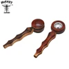 Creative Wooden Smoking Pipe Portable Tobacco Pipes Color Rando
