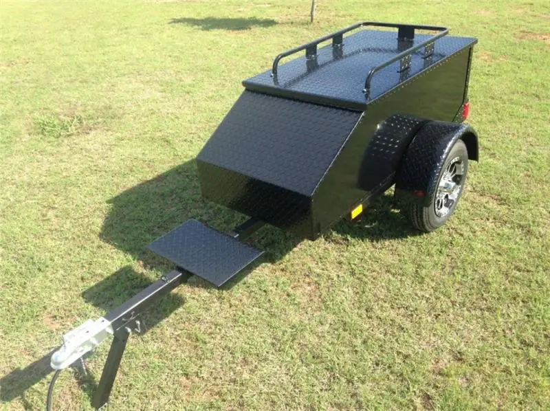 Lightweight Tow Used Pull Behind Motorcycle Trailer For Sale Buy Used