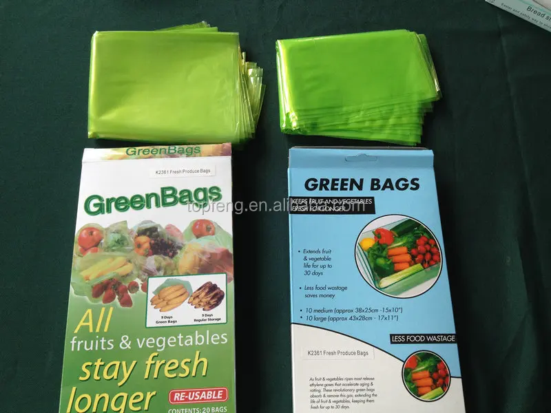 green food bags