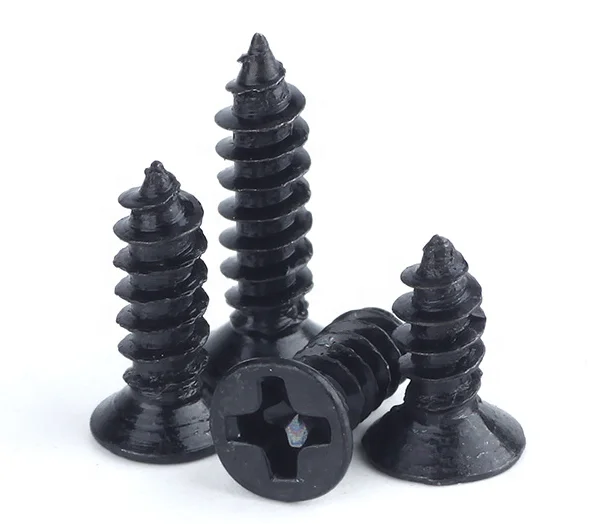 
Phillips bugle head gypsum black phosphated drywall screw 
