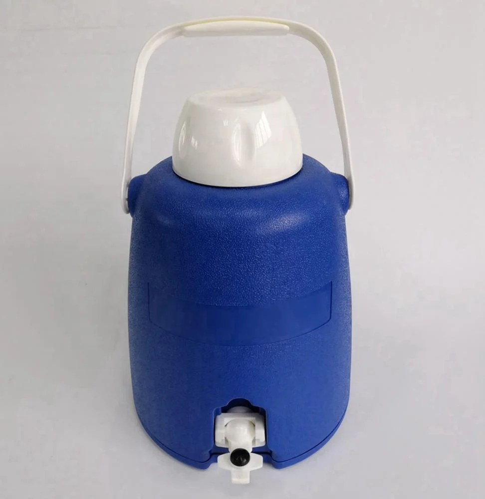 5l Plastic Water Cooler Jug With Drinking Cup And Foldable Tap Buy 5l