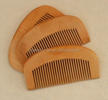 Promotional Wooden Beaded Double Hair Combs Personalized Promotional Wooden Beaded Double Hair Combs Personalized Comb