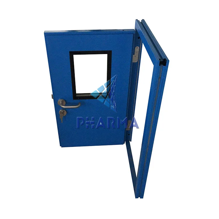 Single Swing door made of 5 mm HPL panel