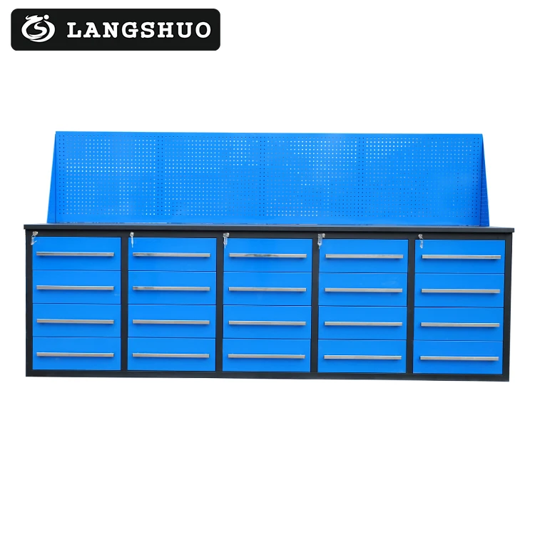 
Garage steel workbench with drawers workshop furniture 