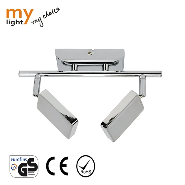 2019 modern LED 2*4W square indoor light high quality Spot lamp low cost spotlight with MOQ>1