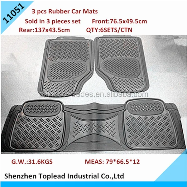 Cheapest Pvc Car Mats Full Set Position Pvc Plastic Car Floor