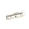 1/8 brass push fit union fitting for water and air transfer mist fog nozzle push in coupling fitting with 4 screw hole