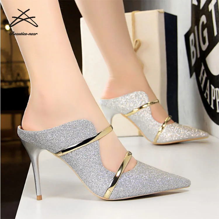 Zapatos De Tacón Alto De Aguja Con Purpurina Para Mujer,Calzado Sexy Para  Fiesta,Alta Calidad,2022 - Buy Sexy De Alta Calidad De Las Mujeres Zapatos  De Fiesta,Zapatos De Señora De Las Mujeres,Las Mujeres