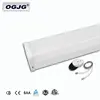 40w 60w 80w 120w train station emergency battery Led Ceiling Lighting Fixture Outdoor tunnel 0.6m 1.2m 1.5m dimming batten lamp