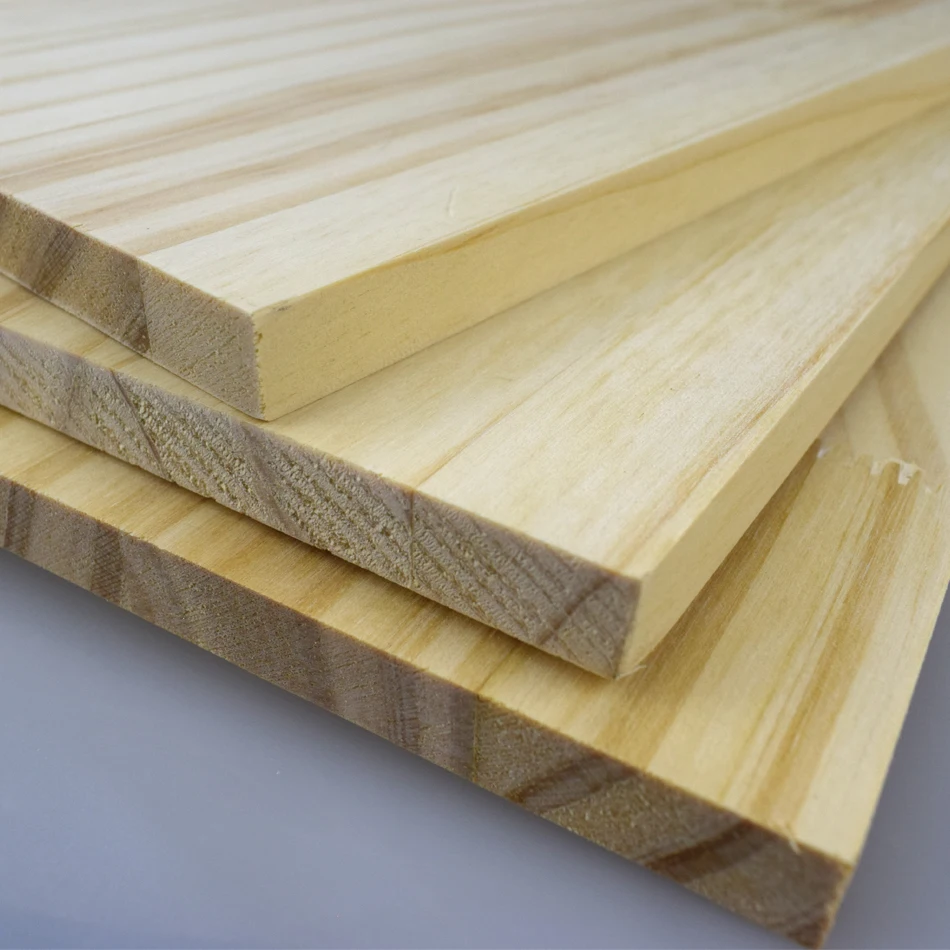 
Hot Sale Pine Wood Finger Joint Solid Wood Board 