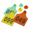 NO.001-100 Farm animals Feeding equipment Cattle horse Big Animal Ear tag