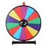 24" Round Color Spinning Prize Wheel Spin to Win Game Kit Editable Magnetic Board with Dry Erase Marker