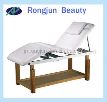 3 Schlafzimmer Abschnitt Solide Wood Steel Rahmen Manuelle Einfach Steuerung Massage Tisch Mit Quadratisches Kissen Rj 6608 Buy Holz Massageliege Sex Massagetisch Salon Mobel Product On Alibaba Com