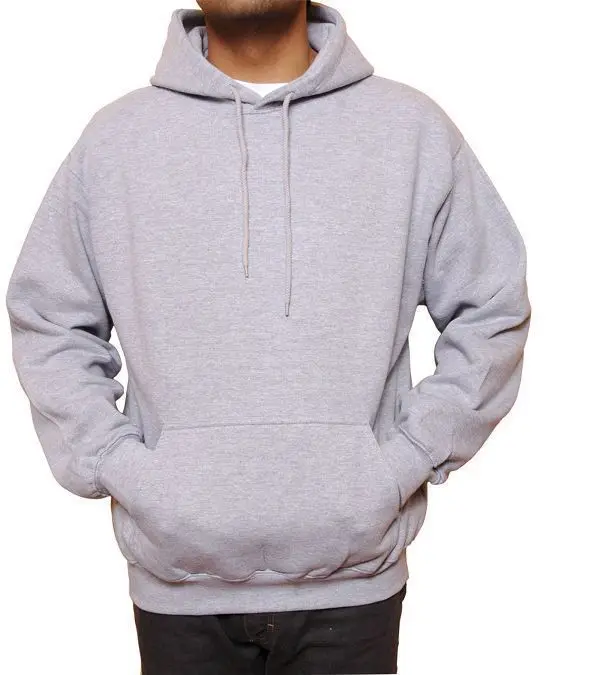 blank grey hoodie