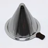 Hand Drip Brewing Methods stainless steel coffee drip cone dripper