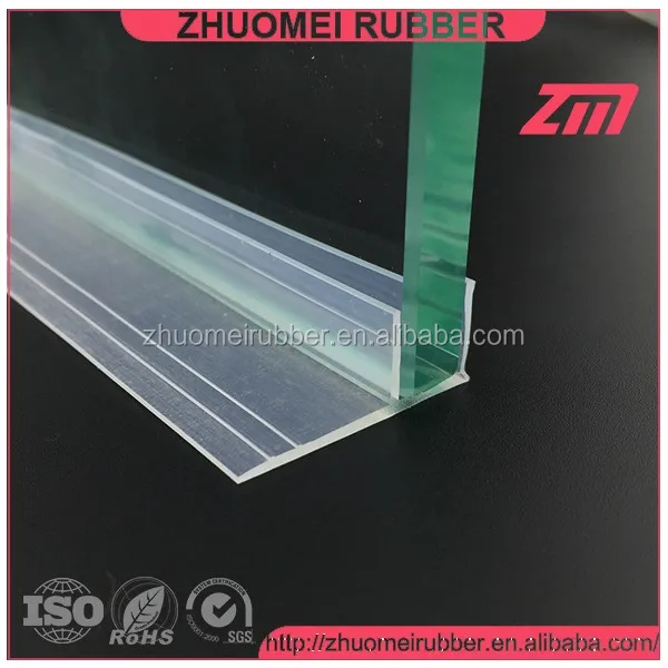 Silicone Shower Screen Door Edge Trim Glass Seal Strip Buy Shower Door Seal Strip,Glass Door
