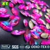 5*10mm Oval Top quality crystal k9 Material Cut fancy non hot fix rhinestone fashion accessories factory