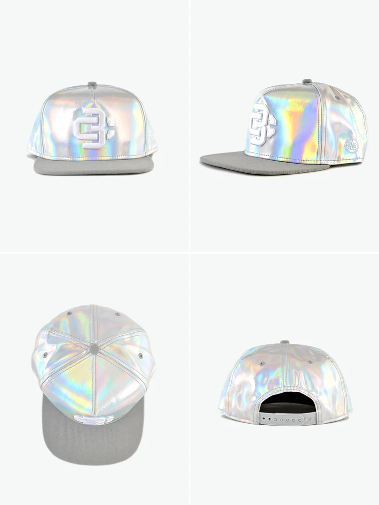 Khusus Warna Laser Hologram Pvc Bahan 5 Panel 3d Bordir  