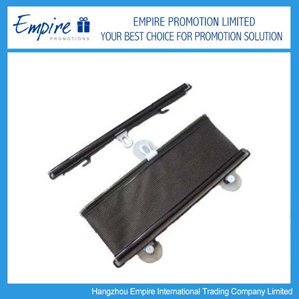 High Quality Black Transparent Auto Car Roll Up Window Retractable Sun