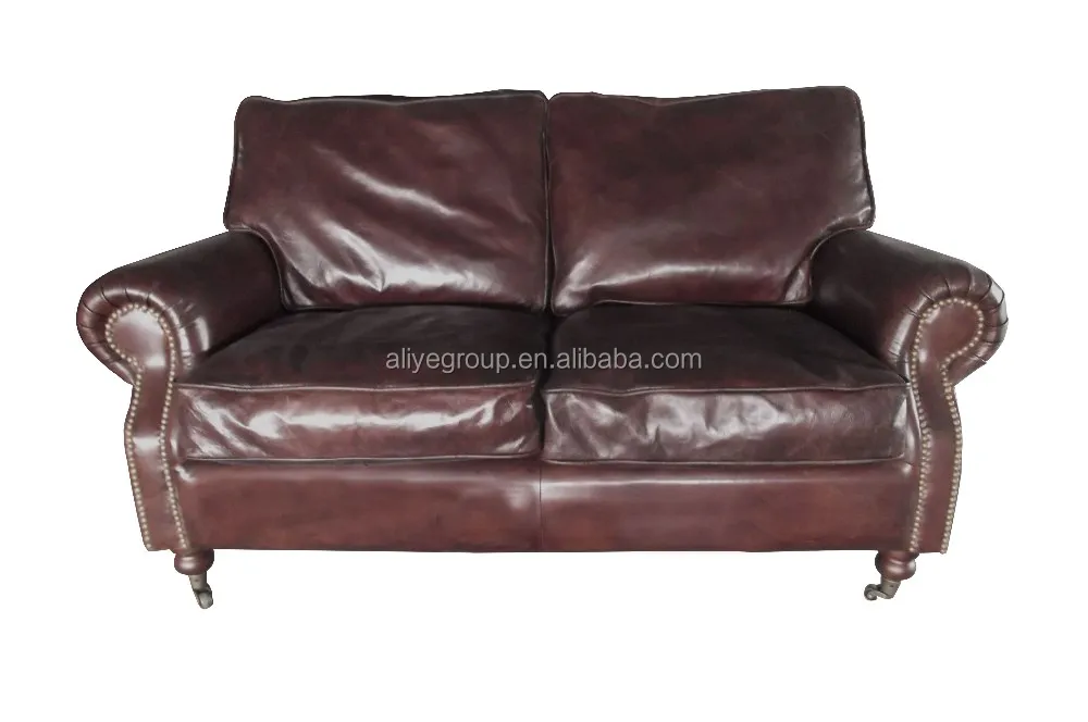 Pk 5061 Antikes Einzels Ofa Sofa Im Alten Stil Gepolstertes Rustikales Leder Modernes Wohnzimmer Sofa Wohn Mobel 1 Set Liegend Buy Reine Leder Sofa Set Leder Sofa Set 3 2 1 Sitz Mobel Wohnzimmer