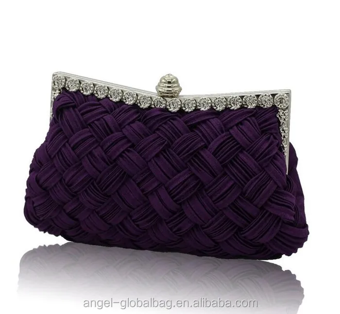 korean diamond bridal party hand bag chain evening clutch bag for ladies