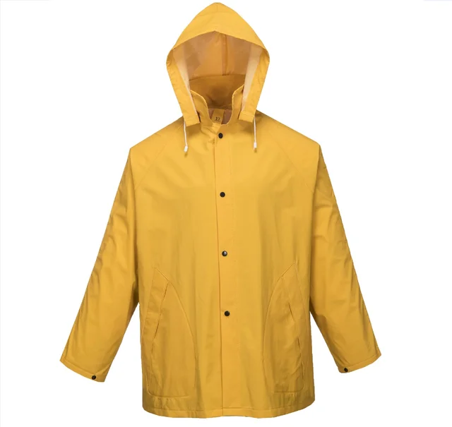 pvc rainsuit raincoat