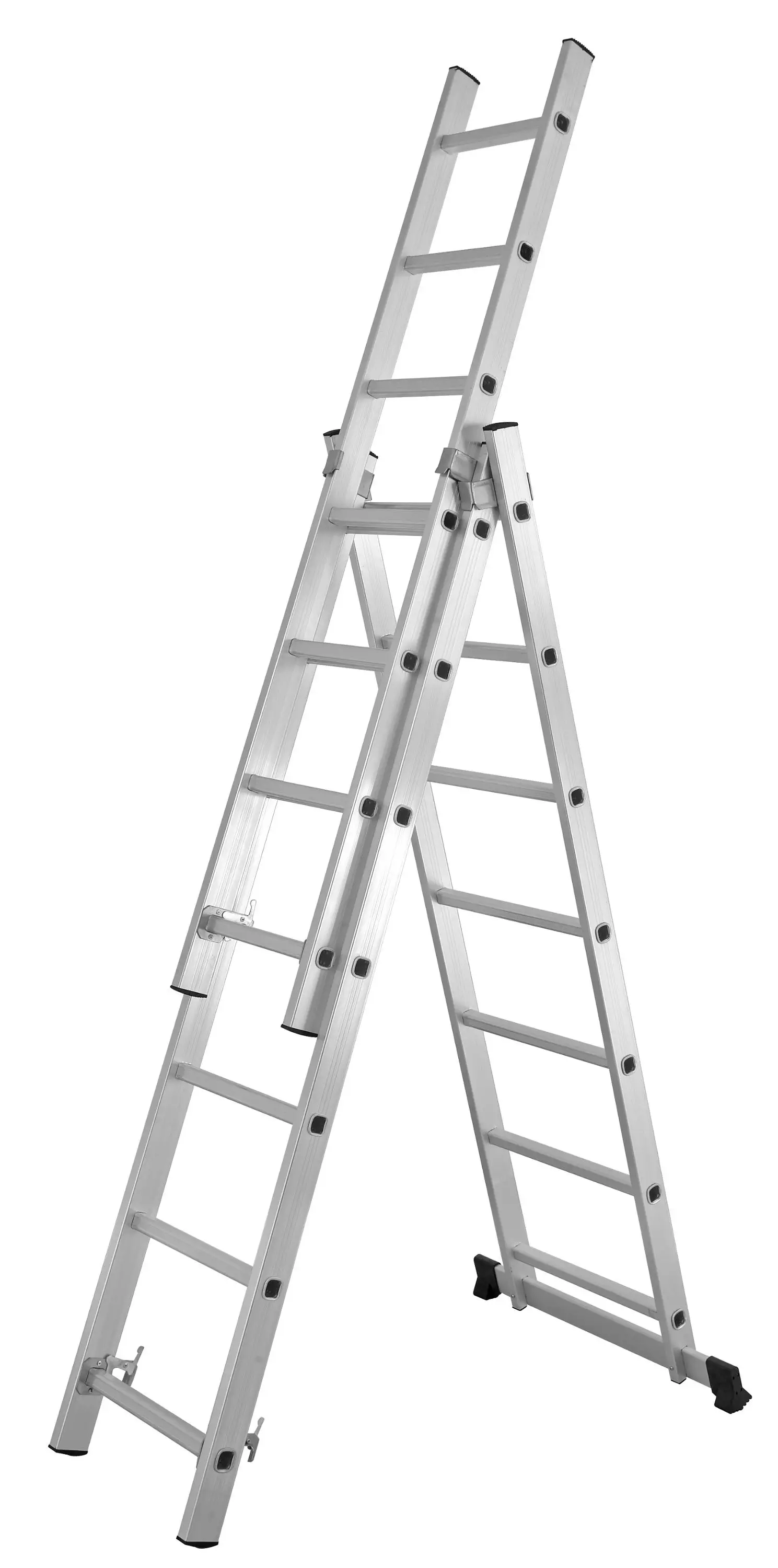 Telescopic Ladders Feature And Industrial Ladders Type 3 Section