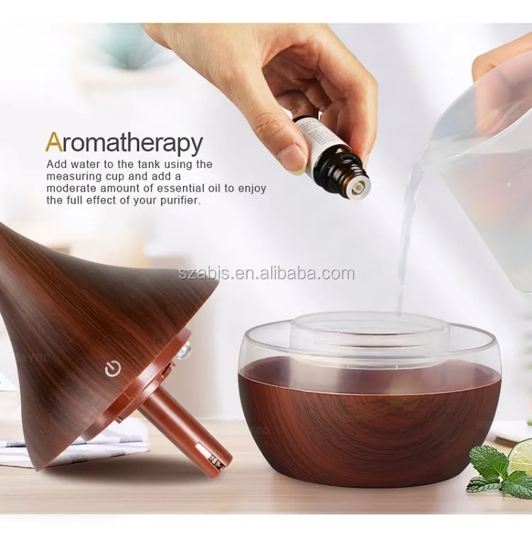 2019 New Aroma Essential Oil Diffuser 300ml Usb Mini Ultrasonic Air