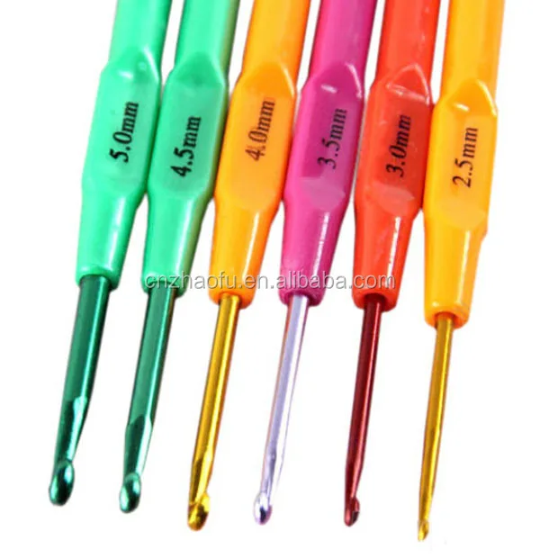 6pcs Set Hot Selling Cheap Crochet Hooks Needles 2.55mm Buy Crochet