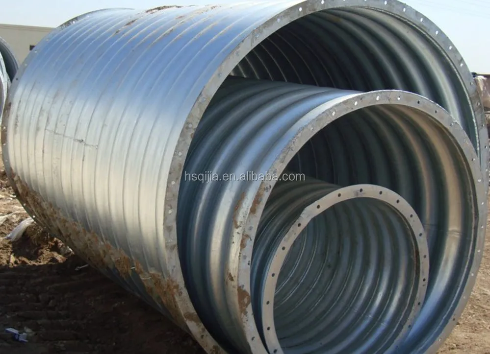 Used Driveway Culverts Corrugated Galvanized Metal Pipe - Buy Whole ...