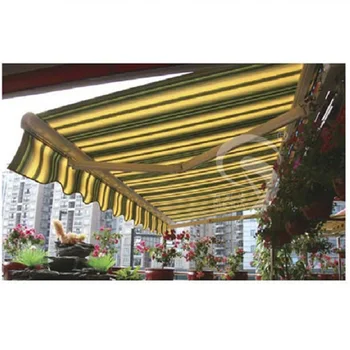 High Quality Retractable Sunshade Rain Protected Aluminum Coffee Awning High Quality Retractable Sunshade Rain Protected Aluminum Coffee Awning