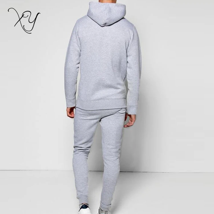 2019 Fashion Italian Tracksuit New Design Grey Gym Tracksuit Men Plain ...