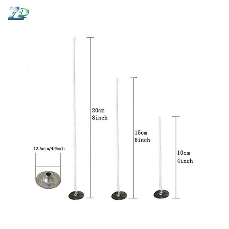 Candle Accessory Different Size Electroplated Effect Wick Sustainer