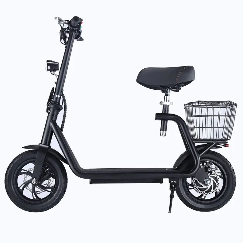 10 Inch Front Rear Full Suspension Mini Citycoco Electric Scooter With ...