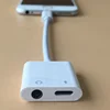 2019 the Newest ABS Plastic Charging Earphone 2 in 1 to 3.5mm Audio & Charger Adapter for iPhone 7 8 X XS Splitter Cable