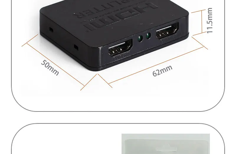 Mini 1x2 HDMI splitter (7)
