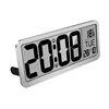 14 inch easy setting electronic rectangle large digit display lcd digital wall mounted clock