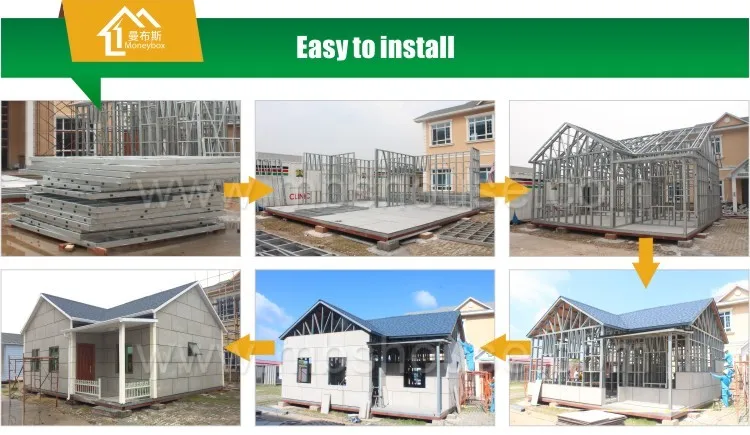 Two steel garages light steel  mobile/ Portable /movable wooden  living houses/apartment/homes/villa  manufacturer for sale